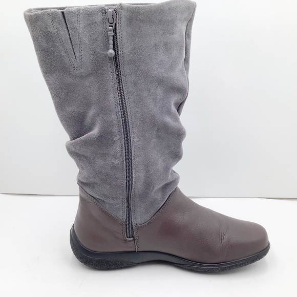 {Hotter}Mystery Suede & Leather Boots - Picture 8 of 15